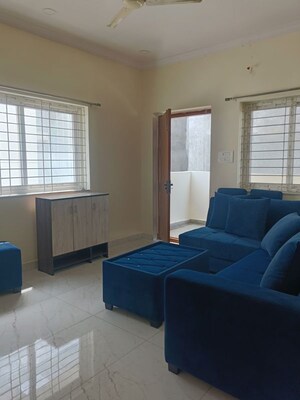 Living Room in 3 BHK Apartment at Anita Residency Madhapur, Madhapur – for Rent