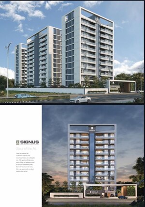 4 BHK Apartment – Exterior View View at Vesu - for Sale