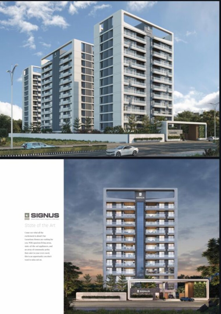 Exterior View, vesu 4 Bedroom 3800 Sq.Ft. Apartment In Vesu Surat 10486516
