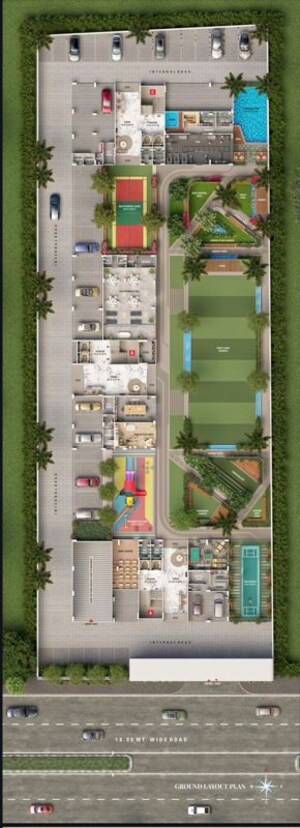  4 BHK Apartment at Vesu – for Sale