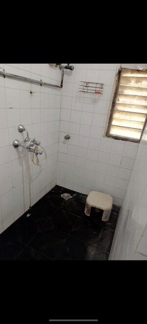 Bathroom in 1 BHK Apartment at Shree Shivdham CHS, Malad West – for Rent