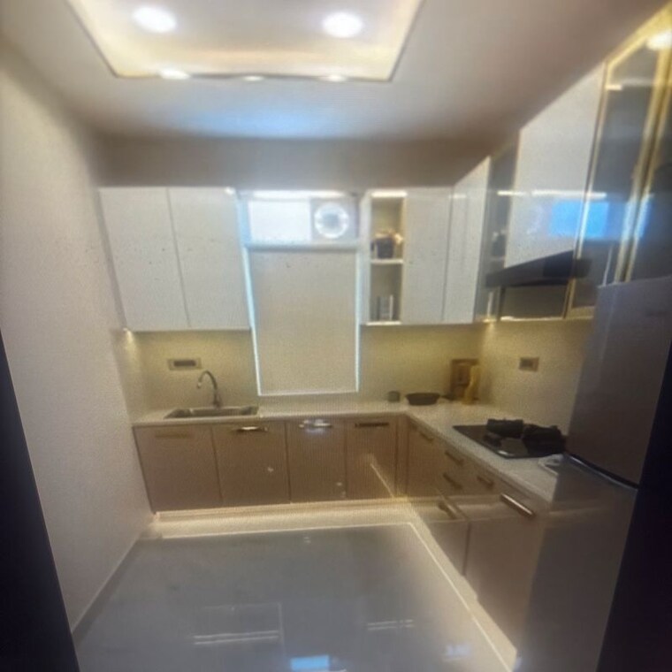 Kitchen, hemis-one 3 Bedroom 1040 Sq.Ft. Builder Floor In Farukh Nagar Sector 1 Gurgaon 10486586