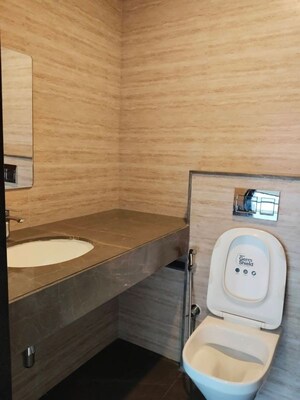 Bathroom in 2 BHK Apartment at Lodha Vista, Lower Parel – for Rent