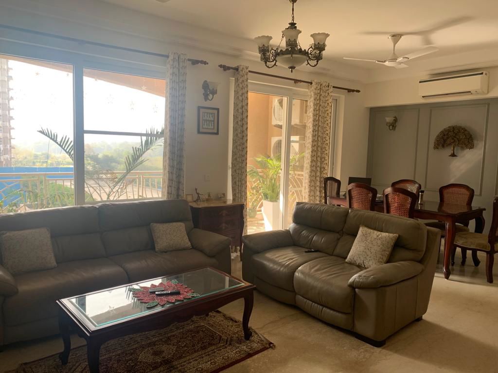 3 BHK + Servant Room 2150 Sq.Ft. Apartment in AIPL The Peaceful Homes