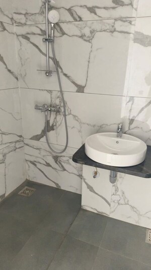 Bathroom in 3 BHK Builder Floor at Pashan – for Rent