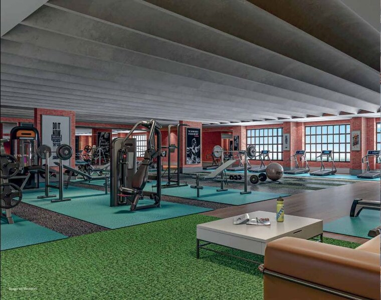 Gym, my-home-apas 4 Bedroom 3860 Sq.Ft. Apartment In Kokapet Hyderabad 10486756
