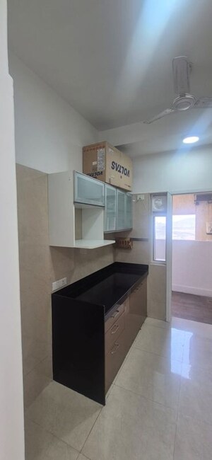 Kitchen in 2 BHK Apartment at LnT Realty Crescent Bay, Parel – for Sale