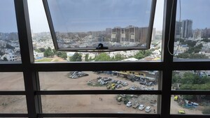 Balcony in  Office Space at Ayojan Nagar – for Rent