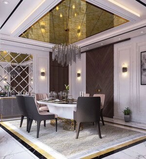 Kitchen in 3 BHK Builder Floor at Chanakyapuri – for Rent