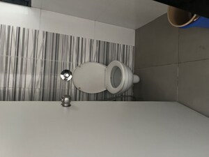 Bathroom in 2 BHK Apartment at Uttam Townscapes, Yerawada – for Rent