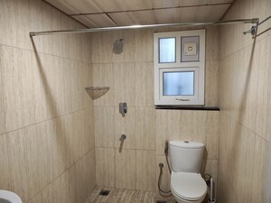 Bathroom in 3 BHK Apartment at Prestige High Fields Gachibowli, Gachibowli – for Rent