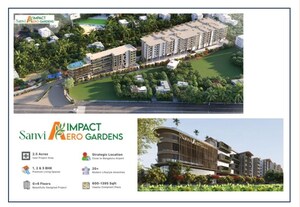 3 BHK Apartment – Exterior View View at Sanvi Aero Gardens, Kannamangala - for Sale