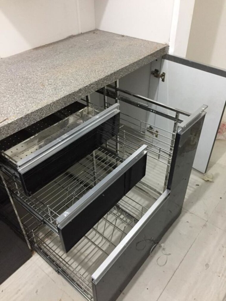 Kitchen, rohan-abhilasha-2 2 Bedroom 675 Sq.Ft. Apartment In Wagholi Pune 10483137