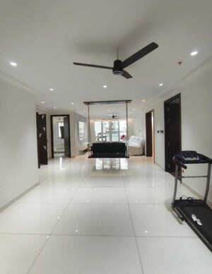 Hall in 3 BHK Apartment at Trendset Jayabheri Elevate, Madhapur – for Rent