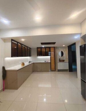 Kitchen in 3 BHK Apartment at Trendset Jayabheri Elevate, Madhapur – for Rent