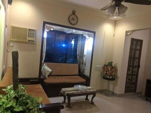 Living Room in 2 BHK Apartment at Jumbo Darshan, Andheri East – for Rent
