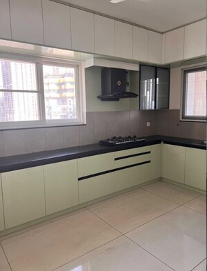 Kitchen in 3 BHK Apartment at Jayabheri The Summit, Narsingi – for Rent