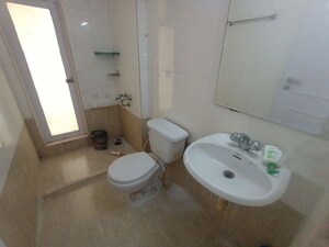 Bathroom in 1 BHK Apartment at Hiranandani Estate Flora, Ghodbunder Road – for Rent