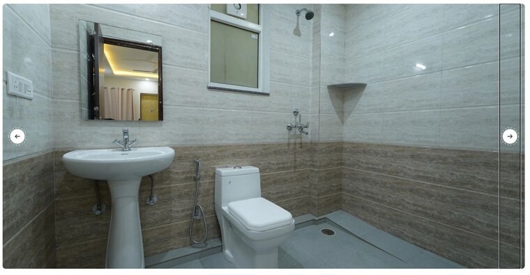 Bathroom, sector 46 1 Bedroom 350 Sq.Ft. Builder Floor In Sector 46 Gurgaon 10487059