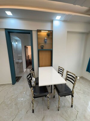 Living Room in 1 BHK Apartment at Om Sai Sarvamangala Residency, Chouk – for Sale