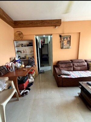Living Room in 1 BHK Apartment at STG Atlantis, Panch Pakhadi – for Rent
