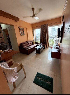 Living Room in 1 BHK Apartment at STG Atlantis, Panch Pakhadi – for Rent
