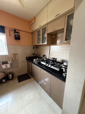 Kitchen in 1 BHK Apartment at STG Atlantis, Panch Pakhadi – for Rent