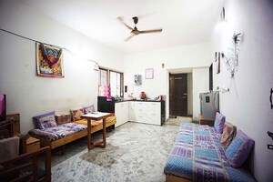 Living Room in 4 BHK Apartment at Ellisbridge – for Sale