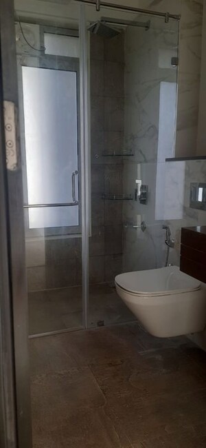 Bathroom in 3 BHK Apartment at Piramal Revanta, Mulund West – for Rent