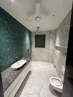 Bathroom in 4 BHK Builder Floor at Sushant Lok Iii – for Rent