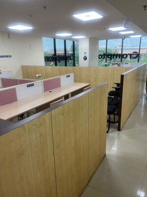 Kitchen in  Office Space at Levana Cyber Heights, Vibhuti Khand – for Rent