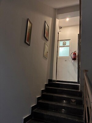Staircase in 3 BHK Apartment at Dhakoli – for Rent