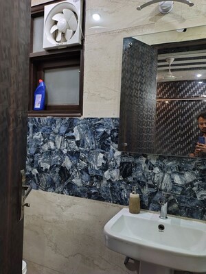 Living Room in 3 BHK Builder Floor at Malviya Nagar – for Rent