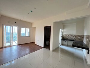 Living Room in Studio Apartment at Puravankara Silversands, Mundhwa – for Rent