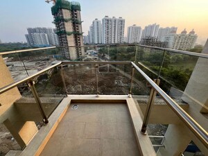 Balcony in Studio Apartment at Puravankara Silversands, Mundhwa – for Rent