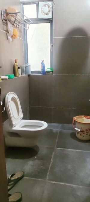 Bathroom in 3 BHK Apartment at Vastrapur – for Rent