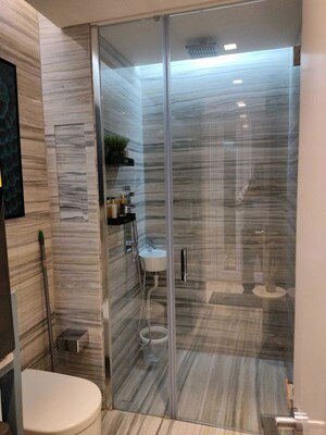 Staircase in 4 BHK Apartment at Lodha The World Towers World One Tier 2, Worli – for Rent