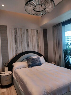 Bedroom in 4 BHK Apartment at Lodha The World Towers World One Tier 2, Worli – for Rent