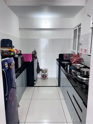 Kitchen in 2 BHK Apartment at Yashwin Supernova, Wakad – for Rent