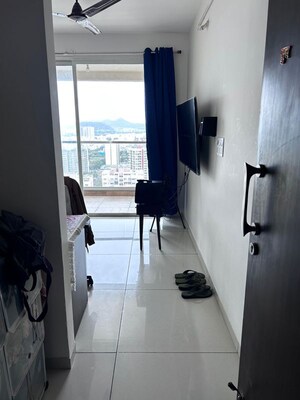 Staircase in 2 BHK Apartment at Yashwin Supernova, Wakad – for Rent