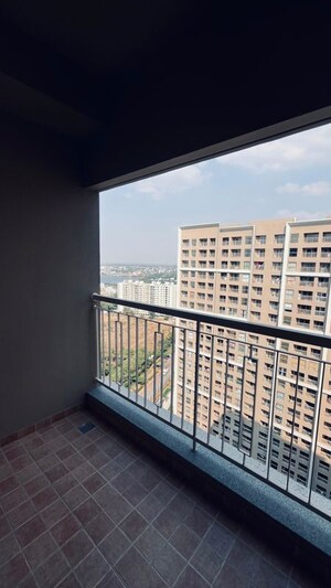 Balcony in 2 BHK Apartment at Hegde Nagar – for Rent