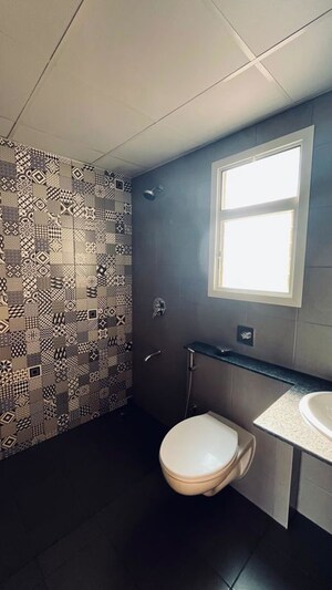 Bathroom in 2 BHK Apartment at Hegde Nagar – for Rent