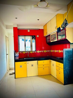 Kitchen in 1 BHK Apartment at Kamgar Putala Vasahat – for Rent