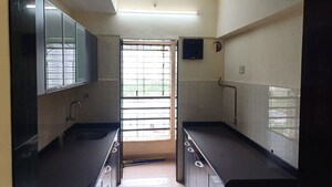 Kitchen in 3 BHK Apartment at Hubtown Greenwoods, Vartak Nagar – for Rent