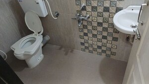 Bathroom in 3 BHK Apartment at Hubtown Greenwoods, Vartak Nagar – for Rent