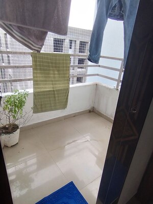 Balcony in 4 BHK Penthouse at Vesu – for Sale
