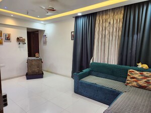 Living Room in 2 BHK Apartment at Mont Vert Sonnet, Wakad – for Rent