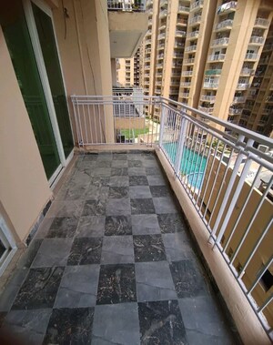 Balcony in 3 BHK Apartment at Mahaluxmi Migsun Ultimo, Omicron Iii Greater Noida – for Rent