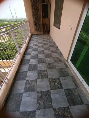 Balcony in 3 BHK Apartment at Mahaluxmi Migsun Ultimo, Omicron Iii Greater Noida – for Rent