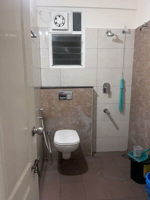 Bathroom in 3 BHK Apartment at SLV Splendour, Kanakapura Road – for Rent